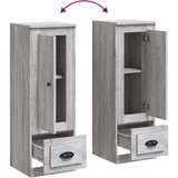  Visoka omarica siva sonoma 36x35,5x103,5 cm inženirski les | Shoptok.si
