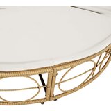 vidaXL Zunanja lounge postelja brez baldahina Poly Rattan | Shoptok.si