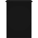  Radni stol crni 100 x 55 x 75 cm od konstruiranog drva | shoptok.hr