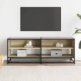 TV ormarić boja hrasta 120,5x40x46 cm konstruirano drvo | shoptok.hr