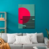 Artgeist Slika Na Platnu Pink Sun | Shoptok.si