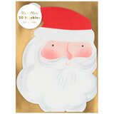 Meri Meri papirnate serviete die cut jolly santa (20 kosov) | Shoptok.si