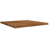  Pravokutni stolni vrh 80 x 80 x 3 cm Četvrtasti - Prirodna 80 x 80 x 3 5 cm Živi rub 2 strane | shoptok.hr