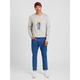 Polo Ralph Lauren Sweater majica morsko plava / smeđa / siva melange / crvena | shoptok.hr