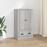  Visoka omara siva sonoma 60x35,5x103,5 cm inženirski les | Shoptok.si