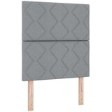  Krevet s opruga kutije Svijetlo siva 190 x 90 cm tkanina | shoptok.hr