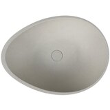 Sapho Svetlo siv betonski umivalnik 53x39 cm Punc – | Shoptok.si