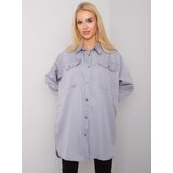 ex moda Shirt-EM-KS-678-1.09-grey | Shoptok.si