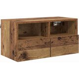 vidaXL TV zidne jedinice 4 pcs Staro drvo Konstruirano drvo | shoptok.hr