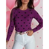 DStreet Sweter damski FREYJA fioletowy | Shoptok.si