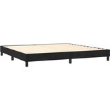  Krevet s oprugama i madracem crni 200x200 cm baršunasti | shoptok.hr