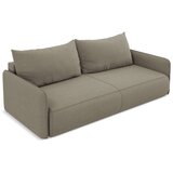 Makamii Bež raztegljiva/s prostorom za shranjevanje sedežna garnitura 216 cm Nanea – | Shoptok.si