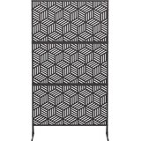  Zaslon za privatnost 100 x 50 x 180 cm Čelik Crna | shoptok.hr