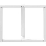  Noge za jedilno mizo v obliki črke T, 2 kosa, bele barve, 100 x 35 x (72–73) cm, jeklo, (22123919) | Shoptok.si