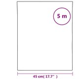  Solarna folija s reflektirajućim efektom srebrna 45x500 cm PVC | shoptok.hr