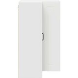 vidaXL Stenska kuhinjska omarica Bela 57 x 57 x 100 cm Konstruiran les | Shoptok.si