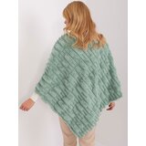 Wool Fashion Italia Poncho-AT-PN-2347.68-pistachio | Eponuda.ba