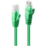 Lindy 48055 RJ45 omrežni kabel\, Patch kabel CAT 6 U/UTP 30.00 m zelena 1 kos, (20448617) | Shoptok.si
