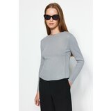 Trendyol Gray Basic Knitwear Sweater Cene