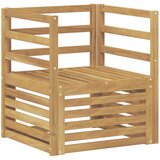  Zunanji kavč Masiven les akacije Bela, (5000270748) | Shoptok.si