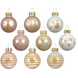 DEKOR DOM dekoracija - hanging bauble set mix 9pcs 3cm 010555 - assorted - kmg ( 045588 ) | Eponuda.com