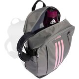 Adidas Športni nahrbtnik 'POWER VII' siva / roza / črna / off-bela | Shoptok.si
