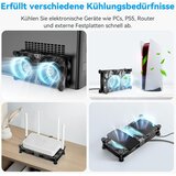 ELUTENG Dvojni USB Ventilator 2x120mm, PC, PS5, Prenosnik, TV Box | Shoptok.si
