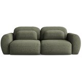 Makamii Zelena sklopiva/s prostorom za odlaganje sofa od samta 266 cm Kini – | shoptok.hr