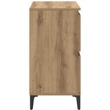  Kreveta Umjetnički hrast 60 x 35 x 70 cm Obrađeno drvo i čelik | Eponuda.com