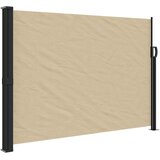  Uvlačiva bočna tenda bež 140 x 600 cm | shoptok.hr