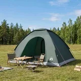 šator s krovom Maslinasto zelena 275 x 215 x 125 cm