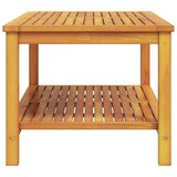  Bocni stol Prirodna nafta 110 x 55 x 45 cm Čvrsto drvo akacije | shoptok.hr