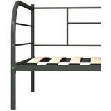 Okvir za dnevni ležaj sivi metalni 90 x 200 cm | Eponuda.com