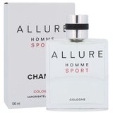 Chanel Allure Homme Sport Cologne 100 ml kolonjska voda za moške | Shoptok.si