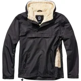 Brandit Anorak-Windbreaker Sherpa, Crna