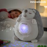 InnovaGoods Plišani jež s bijelim šumom i projektorom noćnom svjetiljkom Spikey Cijene