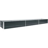  Povišena vrtna gredica pocinčani čelik 480x80x45 cm antracit | shoptok.hr
