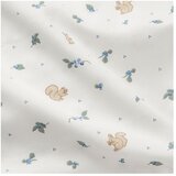 CamCam Copenhagen Krem dječja posteljina za dječji krevetić od organskog pamuka 100x140 cm Blueberries – | shoptok.hr