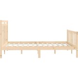  Okvir za krevet od masivne borovine 140 x 200 cm | shoptok.hr