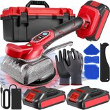  21V aku. vakuumska vibracijska plošča za polaganje keramike 2x2Ah 130mm kovček | Shoptok.si