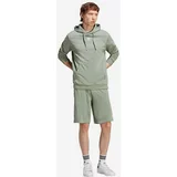 Adidas Pulover Ess+ Hoody H moški, zelena barva, s kapuco