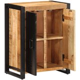 vidaXL Komoda 55x35x70 cm trden robusten mangov les in kovina | Shoptok.si