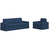 SOFA 2 pcs Plava Metal | shoptok.hr