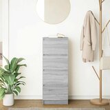  Komoda Siva Sonoma 37,5x35x99 cm Konstruirano drvo | shoptok.hr