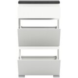 XXXL Omara Za Čevlje Shoelove, Bela, Siva | Shoptok.si