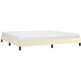  Okvir za krevet krem 200x200 cm od umjetne kože | shoptok.hr