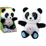 Interaktivna plišana panda sa zvučnim efektima - crno/bijela Cene