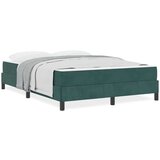  Boxspring krevet s madracem Tamnozelena 160 x 200 cm Baršun | shoptok.hr
