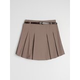 Sinsay Mini suknja sa širokim naborima i remenom | shoptok.hr