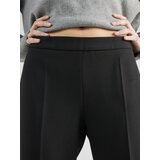 BOSS Black Hlače na rob 'Tiluna' črna | Shoptok.si